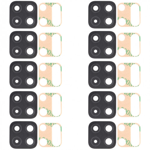 Pour Samsung Galaxy A22 SM-A225 Objectif de caméra arrière 10pcs SH2718154-34