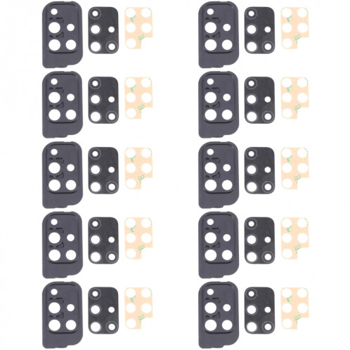 Pour Samsung Galaxy M51 SM-M515 10 pièces couvercle d'objectif d'appareil photo SH747B1018-34