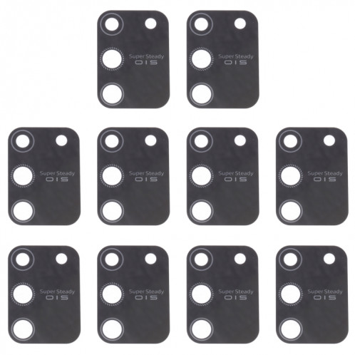 Pour Samsung Galaxy S10 Lite SM-G770 Objectif de caméra arrière 10pcs SH2752531-34