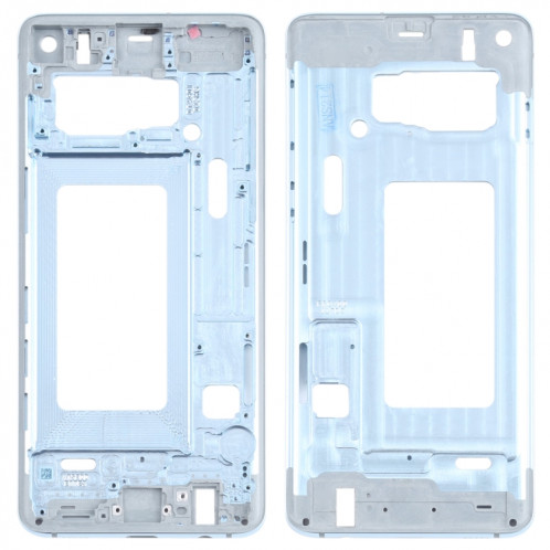 Pour Samsung Galaxy S10 Middle Frame Bezel Plate (Bleu) SH771L1804-36