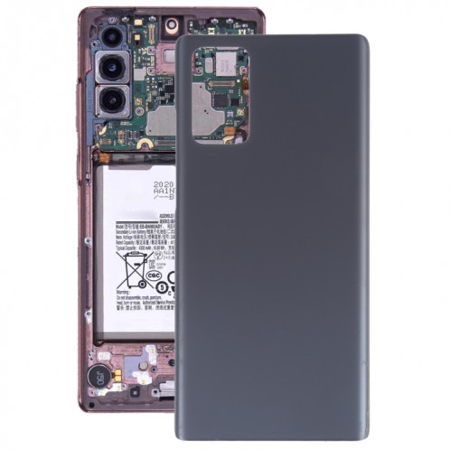 Pour Samsung Galaxy Note20 5G Batterie Couverture Arrière (Noir) SH44BL820-36