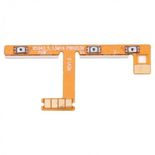 Pour Samsung Galaxy Tab A7 10.4 (2020) SM-T500 Bouton d'alimentation et bouton de volume Câble flexible SH285232-34