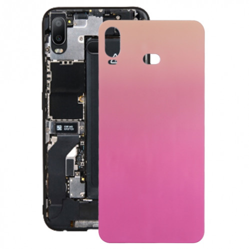 Pour le couvercle arrière de la batterie Galaxy A6s (rose) SH80FL504-36