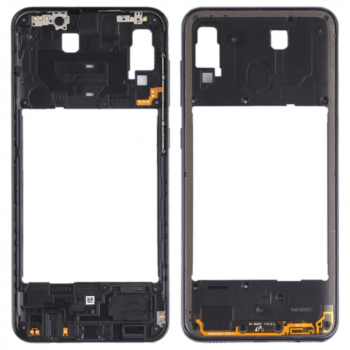 Cadre de boîtier arrière pour Galaxy A30 SM-A305F/DS (noir) SH984B871-36