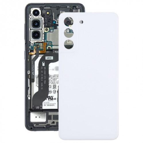 Coque arrière de batterie pour Samsung Galaxy S21 FE 5G SM-G990B (blanc) SH59WL434-36