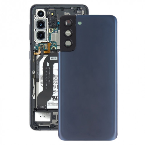Couverture arrière de la batterie avec couvercle de la lentille de caméra pour Samsung Galaxy S21 + 5G (bleu) SH68LL882-36