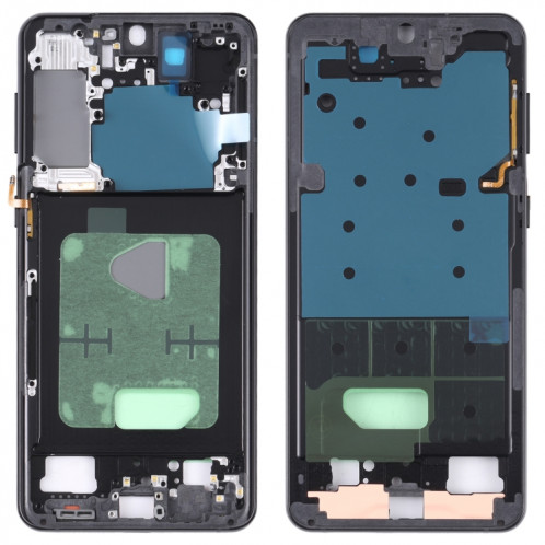 Pour Samsung Galaxy S21 + 5G SM-G996B Plaque de cadre intermédiaire (noir) SH224B1297-36