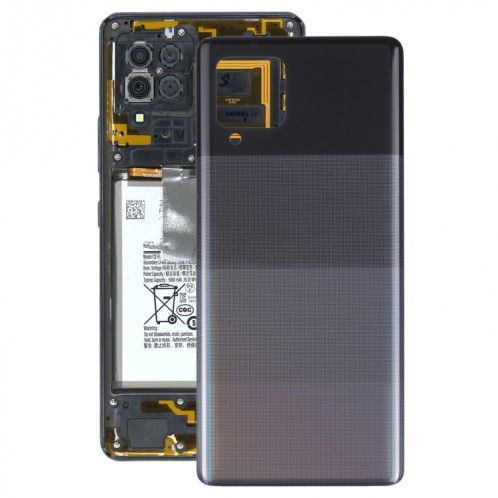 Pour Samsung Galaxy A42 SM-A426 Batterie Couverture Arrière (Noir) SH43BL1370-36