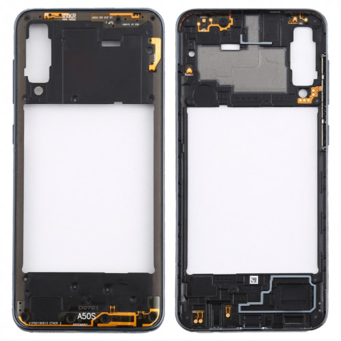 Pour cadre de boîtier arrière Galaxy A50s avec touches latérales (noir) SH264B613-36