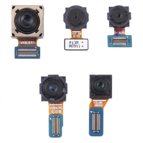 Pour Samsung Galaxy A32 5G SM-A326B ensemble de caméras d'origine (profondeur + macro + large + caméra principale + caméra frontale) SH32981222-34