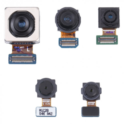 Pour Samsung Galaxy A52 SM-A525 ensemble d'appareils photo d'origine (profondeur + macro + large + appareil photo principal + appareil photo avant) SH3301722-34