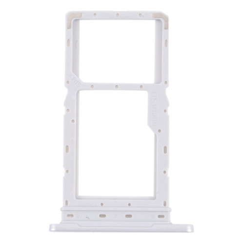 Bac de carte SIM + plateau de carte SIM / plateau de carte micro SD pour Samsung Galaxy Tab A8 10.5 2021 SM-X200 / X205 (blanc) SH340W789-34
