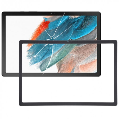 Pour Samsung Galaxy Tab A8 10.5 2021 SM-X200 SM-X205 Lentille en verre extérieure de l'écran avant SH33501600-36