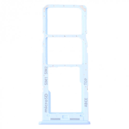 Pour Samsung Galaxy A23 SM-A235 Plateau de carte SIM d'origine + Plateau de carte SIM + Plateau de carte Micro SD (Bleu) SH399L1409-34