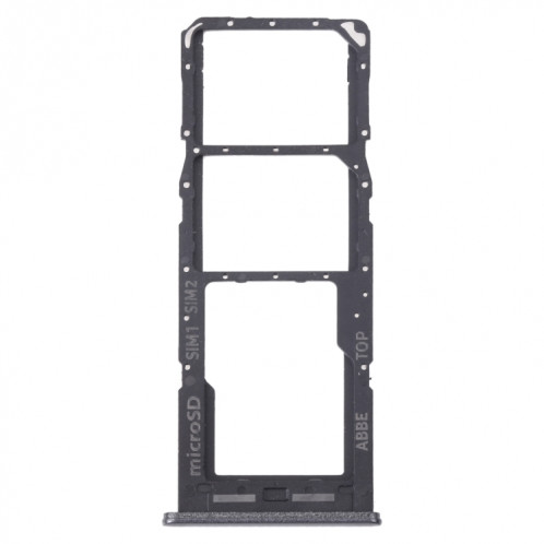 Pour Samsung Galaxy M23 SM-M236B Plateau de carte SIM d'origine + Plateau de carte SIM + Plateau de carte Micro SD (Noir) SH408B1846-34