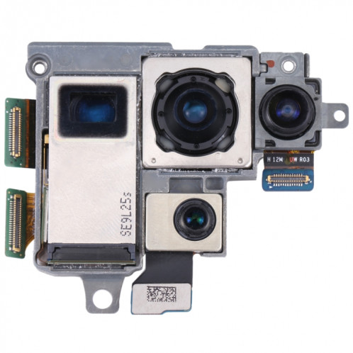 Pour Samsung Galaxy S20 Ultra 5G SM-G988B ensemble d'appareils photo d'origine (téléobjectif + profondeur + large + appareil photo principal) SH34481461-34