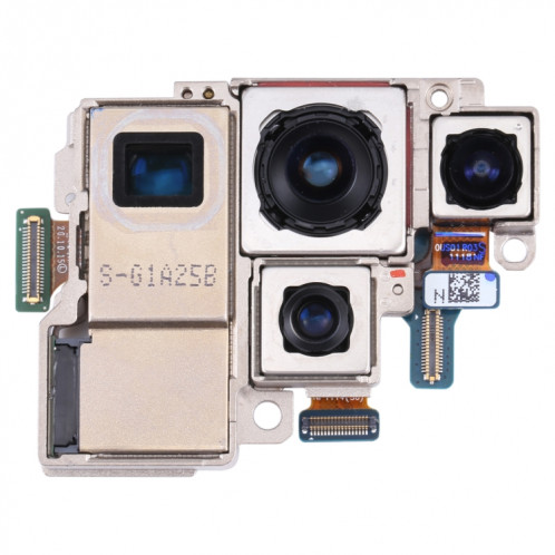 Pour Samsung Galaxy S21 Ultra 5G SM-G998B ensemble d'appareils photo d'origine (téléobjectif + profondeur + large + appareil photo principal) SH3449818-34