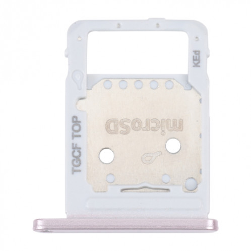 Pour Samsung Galaxy Tab S7 FE SM-T736 Plateau de carte SIM + Plateau de carte Micro SD (Rose) SH458F1272-34