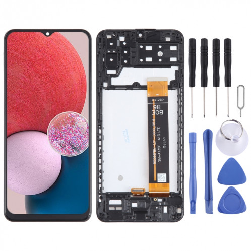 Écran LCD OEM pour Samsung Galaxy A13 4G SM-A135 Assemblage complet du numériseur avec cadre SH36011621-36