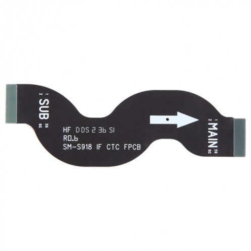 Pour Samsung Galaxy S23 Ultra SM-S918B câble flexible de connecteur de carte mère d'origine SH367594-34