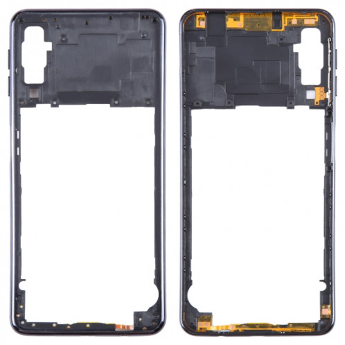 Pour Samsung Galaxy A7 2018 SM-A750 Plaque de cadre central (noir) SH683B47-36