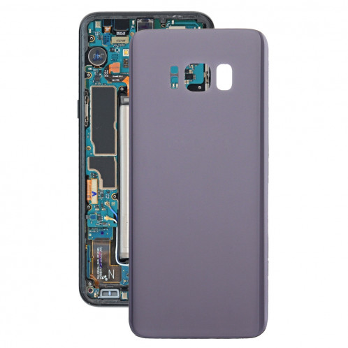 iPartsAcheter pour Samsung Galaxy S8 + / G955 Couverture arrière de la batterie d'origine (gris orchidée) SI15HL1645-36