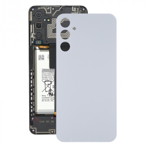 Pour Samsung Galaxy A34 SM-A346B Couvercle arrière de la batterie d'origine (argent) SH83SL775-37