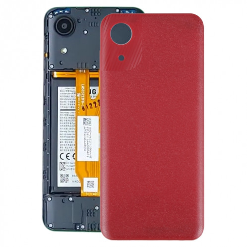Pour Samsung Galaxy A03 Core SM-A032F Cache arrière de batterie d'origine (rouge) SH87RL1292-37