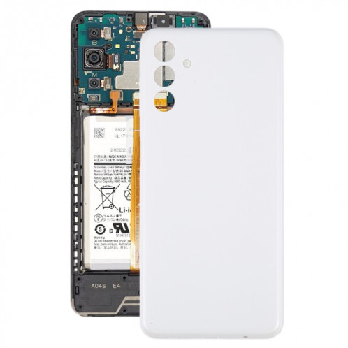 Pour Samsung Galaxy A04s SM-A047F Cache arrière de la batterie (blanc) SH88WL1684-37