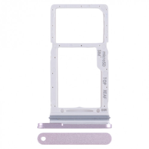 Pour Samsung Galaxy Tab S9 FE + 5G SM-X610 Plateau de carte SIM + Micro SD d'origine (violet) SH109P1474-34