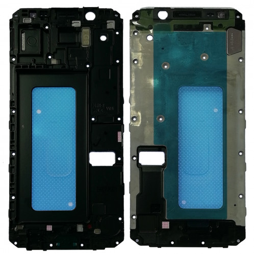Plaque de cadre avant pour boîtier LCD pour Galaxy On6 / J6 / J600 (noir) SH228B1648-36