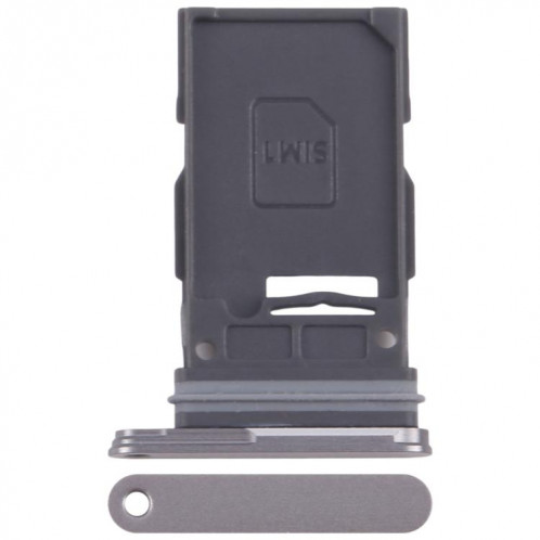 Pour Samsung Galaxy S25 / S25+ SM-S931B/S936B Tiroir de carte SIM d'origine (gris) SH316H1619-34