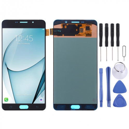 Écran LCD Super AMOLED d'origine pour Galaxy A9 Pro (2016) / A910F Digitizer Full Assembly (Noir) SH36BL815-36