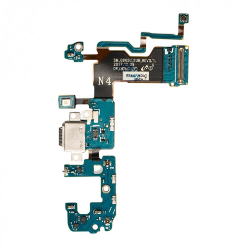 Pour Galaxy S9 + SM-G965U (version américaine) carte de port de charge SH5695344-34