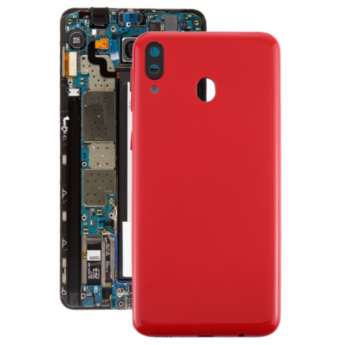 Pour le couvercle arrière de la batterie Galaxy M20 (rouge) SH53RL783-36