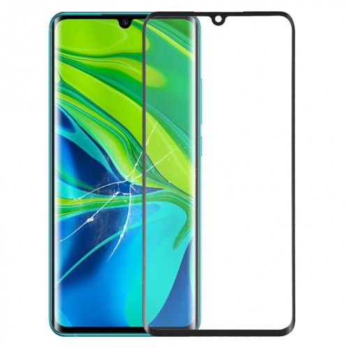 Lentille en verre extérieur à l'écran avant avec adhésif OCA Optiquement clair pour Xiaomi MI Note 10 SH7729124-31