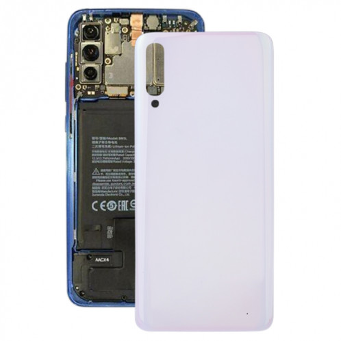 Pour Galaxy A70 SM-A705F/DS, SM-A7050 Couvercle arrière de la batterie (Blanc) SH92WL1837-36