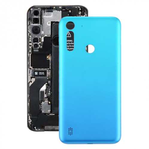 Cache Batterie pour Motorola Moto G8 Power Lite (Bleu Bébé) SH91TT688-36