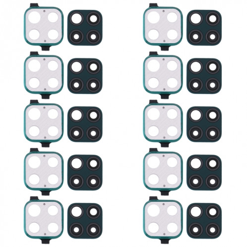Couvercle d'objectif de caméra 10 PCS pour Huawei Nova 6 SE (vert) SH209G823-34