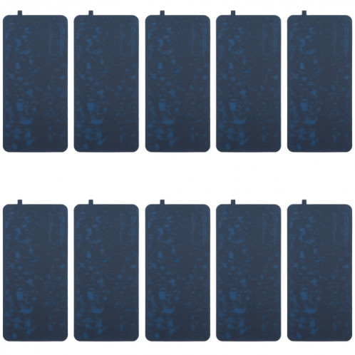 10 pièces adhésives de couverture de boîtier arrière pour Xiaomi Mi CC9 Pro / Mi Note 10 Pro / Mi Note 10 SH02391009-35