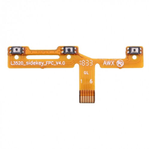 Câble flexible pour bouton d'alimentation et bouton de volume pour Motorola One (P30 Play) SH044311-35
