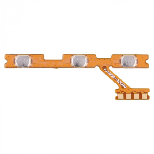 Câble flexible pour bouton d'alimentation et bouton de volume pour Xiaomi Redmi 9A SH0629637-35