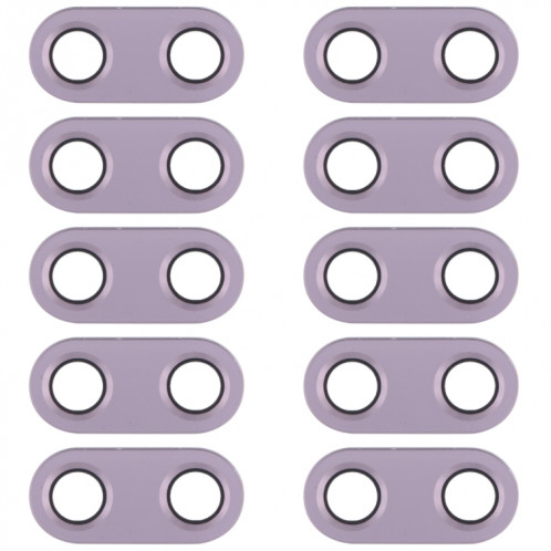 Objectif de caméra arrière 10 PCS pour Asus Zenfone 5 ZE620KL / ZS620KL (violet) SH673P1766-35