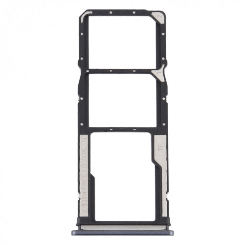 Plateau pour carte SIM + Plateau pour carte SIM + Plateau pour carte Micro SD pour Xiaomi Redmi 9 (Noir) SH959B1025-34