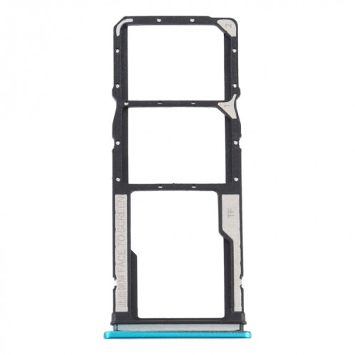Plateau de la carte SIM + plateau de la carte SIM + plateau de la carte Micro SD pour Xiaomi Redmi 9 (vert) SH959G694-34