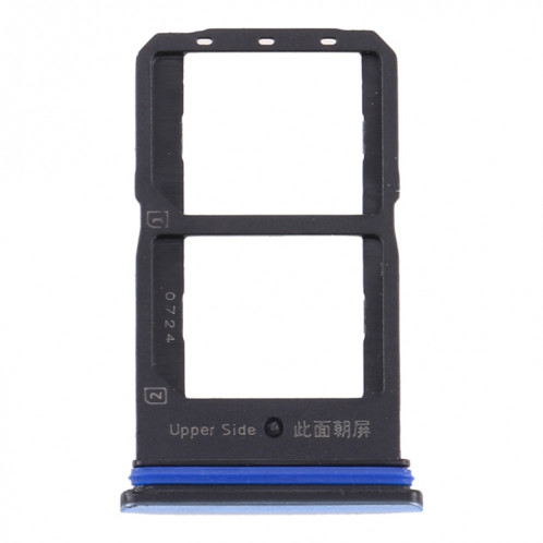 Pour Vivo Y70s V2002A Plateau de carte SIM + Plateau de carte SIM (Argent) SH009S1718-34
