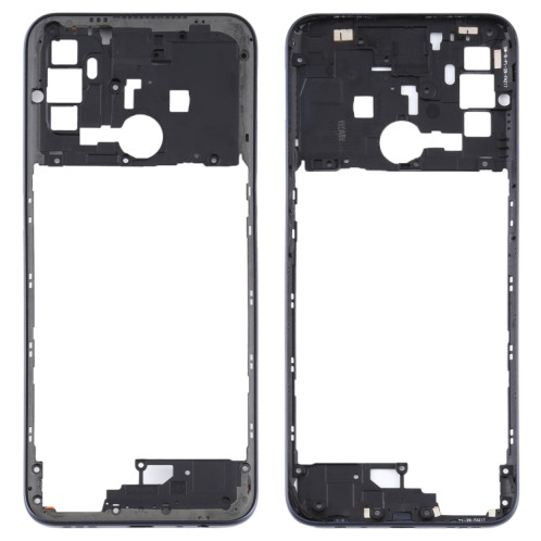 Pour OPPO A53 (2020)/A53 4G/A53s/A32 4G/A33 2020 CPH2127 plaque de lunette de cadre moyen (noir) SH075B1842-36