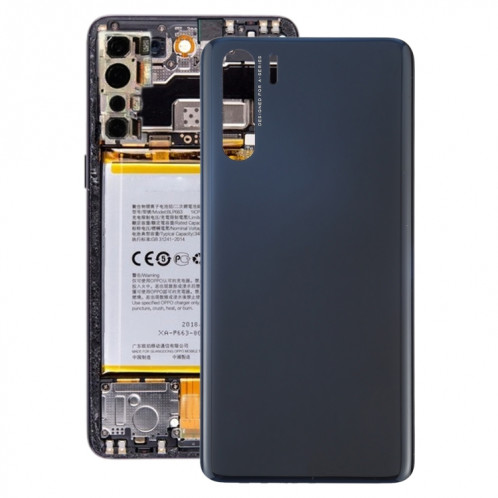Pour OPPO A91/F15 PCPM00 CPH2001 CPH2021 Batterie Couverture Arrière (Noir) SH75BL1540-36