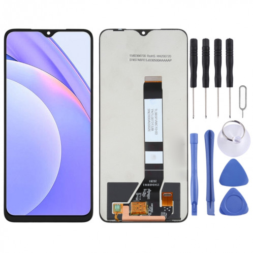 Écran LCD d'origine et numériseur Assemblage complet de Xiaomi Redmi Note 9 4G / Redmi 9 Power / Redmi 9T SH1380357-36