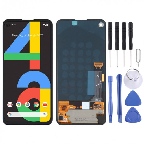 Écran LCD d'origine pour Google Pixel 4a G025J avec assemblage complet du numériseur SH1416617-36